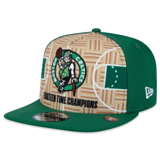 Boné 9FIFTY A-Frame Boston Celtics 18X Champions