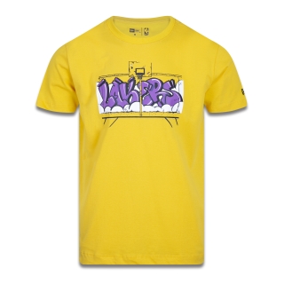 Camiseta Regular Manga Curta Los Angeles Lakers Street Life Street Court