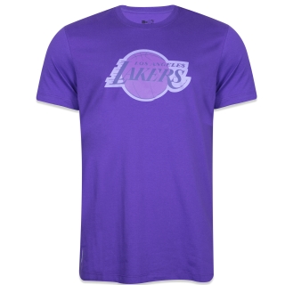 Camiseta Regular Manga Curta Los Angeles Lakers Core Invert