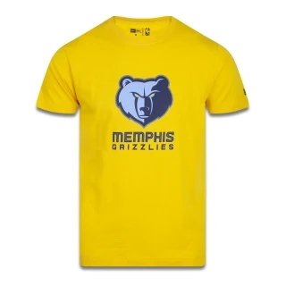Camiseta Feminina Regular Manga Curta Memphis Grizzlies Team 70s