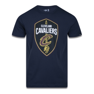 Camiseta Plus Size Regular Manga Curta Cleveland Cavaliers Logo