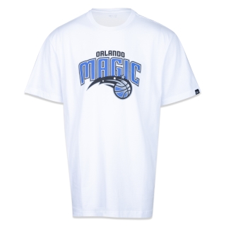 Camiseta Plus Size Regular Manga Curta Orlando Magic Logo