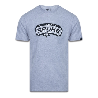 Camiseta Plus Size Regular Manga Curta San Antonio Spurs Logo
