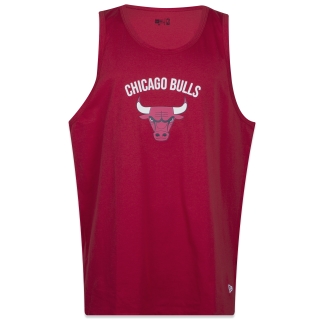 Regata Plus Size Regular NBA Chicago Bulls Vermelha