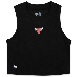 Camiseta Feminina Cropped Chicago Bulls