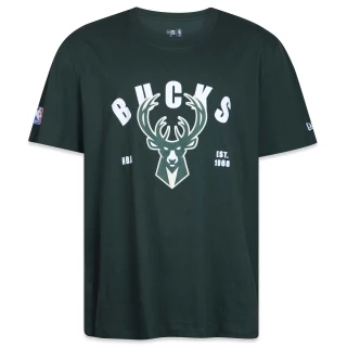 Camiseta Plus Size NBA Milwaukee Bucks