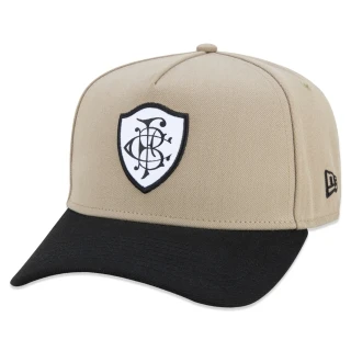 Boné 9FORTY A-Frame Snapback Aba Curva Futebol Botafogo