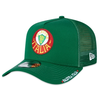 Boné 9FORTY A-Frame Trucker Palmeiras Futebol