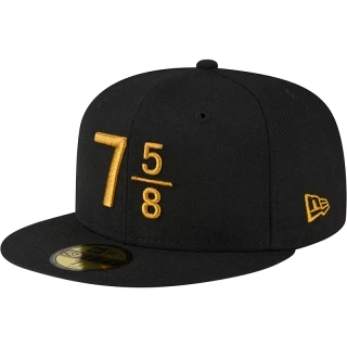 Boné 59FIFTY Fitted Signature Size 7 5/8 Aba Reta