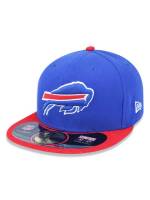 Boné 59FIFTY Aba Reta Fechado Buffalo Bills NFL