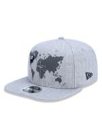 Boné 9FIFTY Original Fit Aba Reta Aberto Mapa Mundi