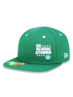 Boné 9FIFTY Original Fit Aba Reta Ajustável Palmeiras Futebol