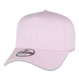 Boné 9FORTY A-Frame Core Candys New York City NYC Rosa
