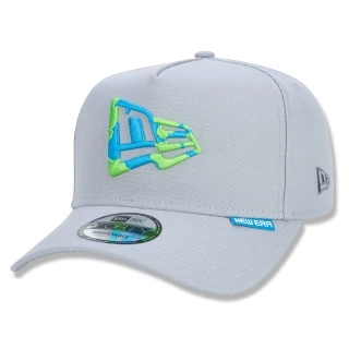Boné 9FORTY A-Frame Snapback Aba Curva Green Flag