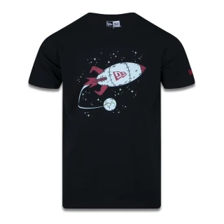 Camiseta Regular Manga Curta Intergalactic Trip Rocket