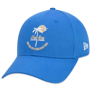 Boné 9FORTY Snapback Vacation Aba Curva Azul