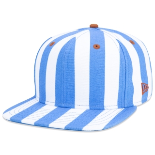 Boné 9FIFTY Original Fit Snapback Vacation Aba Reta Azul/Branco