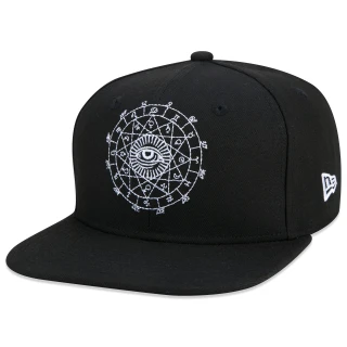 Boné 9FIFTY Original Fit Snapback Occult Aba Reta Preto