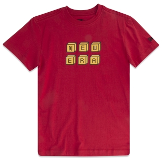 Camiseta Infantil Regular Tecnologic Manga Curta Vermelha