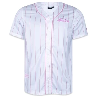 Camisa Feminina Manga Curta Branded Stripes