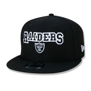Boné 9FIFTY Snapback Aba Reta NFL Las Vegas Raiders Core
