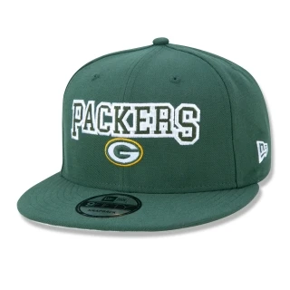 Boné 9FIFTY Snapback Aba Reta NFL Green Bay Packers Core