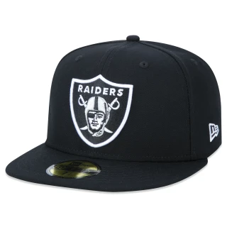 Boné 59FIFTY Aba Reta NFL Las Vegas Raiders