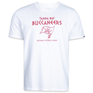 Camiseta Regular NFL Tampa Bay Buccaneers Old Culture Manga Curta