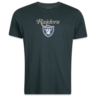 Camiseta Regular Las Vegas Raiders Logo History