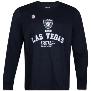 Camiseta Manga Longa Las Vegas Raiders Club House