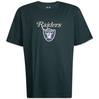 Camiseta Plus Size Regular Las Vegas Raiders