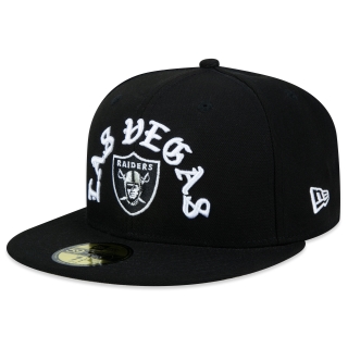 Boné 59FIFTY Fitted NFL Las Vegas Raiders Core