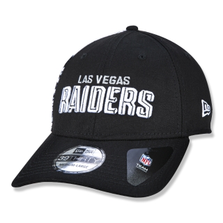 Boné 39THIRTY NFL Draft Font Las Vegas Raiders