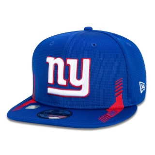 Boné 9FIFTY New York Giants Sideline Cold Weather Aba Reta Azul