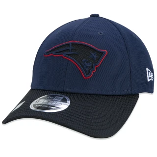 Boné 9FORTY Stretch Snap New England Patriots Sideline Cold Weather Azul