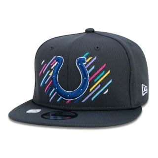 Boné 9FIFTY Indianapolis Colts Crucial Catch Aba Reta Preto