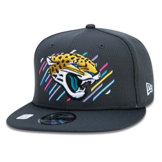Boné 9FIFTY Jacksonville Jaguars Crucial Catch Aba Reta Preto