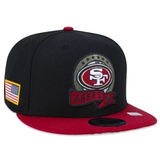 Boné 9FIFTY San Francisco 49ers Salute To Service 2022 Aba Reta