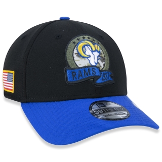 Boné 39THIRTY Los Angeles Rams Salute To Service 2022 Stretch Fit