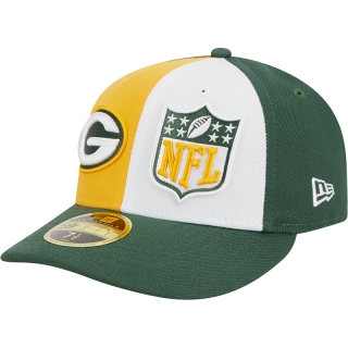 Boné 59FIFTY Fitted Low Profile Green Bay Packers Sideline 2023