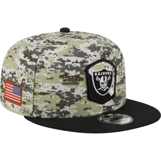 Boné 9FIFTY Salute To Service Las Vegas Raiders Camuflado