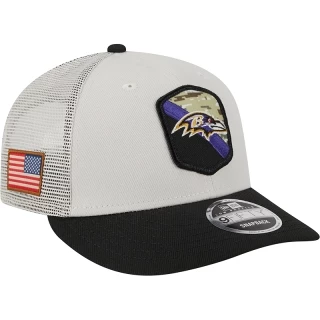 Boné 9FIFTY Low Profile Salute To Service Baltimore Ravens