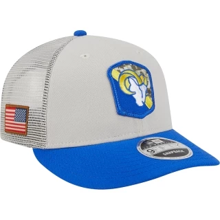 Boné 9FIFTY Low Profile Salute To Service Los Angeles Rams