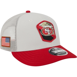 Boné 9FIFTY Low Profile Salute To Service San Francisco 49ers