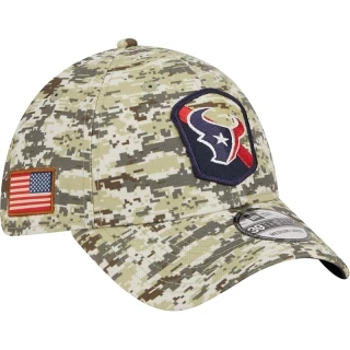 Boné 39THIRTY Stretch Fit Salute To Service Houston Texans Camuflado