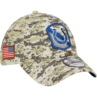 Boné 39THIRTY Stretch Fit Salute To Service Indianapolis Colts Camuflado