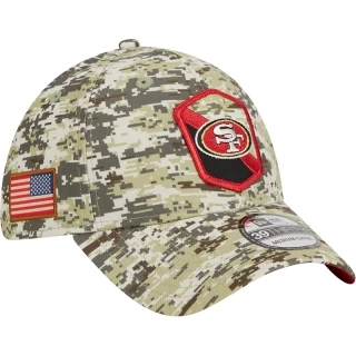 Boné 39THIRTY Stretch Fit Salute To Service San Francisco 49ers Camuflado