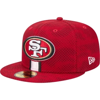 Boné 59FIFTY Fitted San Francisco 49ers NFL Sideline 2024-25