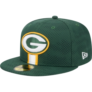 Boné 59FIFTY Fitted Green Bay Packers NFL Sideline 2024-25