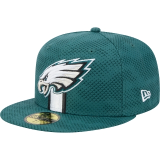 Boné 59FIFTY Fitted Philadelphia Eagles NFL Sideline 2024-25